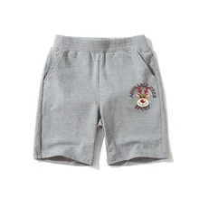 Милые штаны для девочек с оленем модные детские шорты с рождественским оленем и иконой для маленьких девочек Детская Хлопковая одежда летние детские шорты