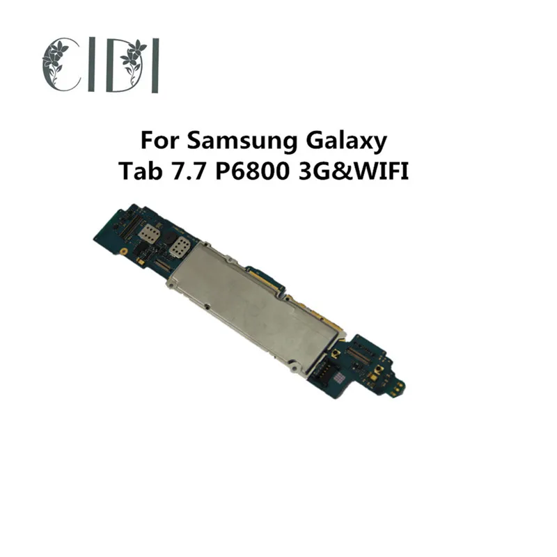 

CIDI Full Working Used Original Board For Samsung Galaxy Tab 7.7 P6800 3G&WIFI Motherboard Logic Mother Board MB Plate