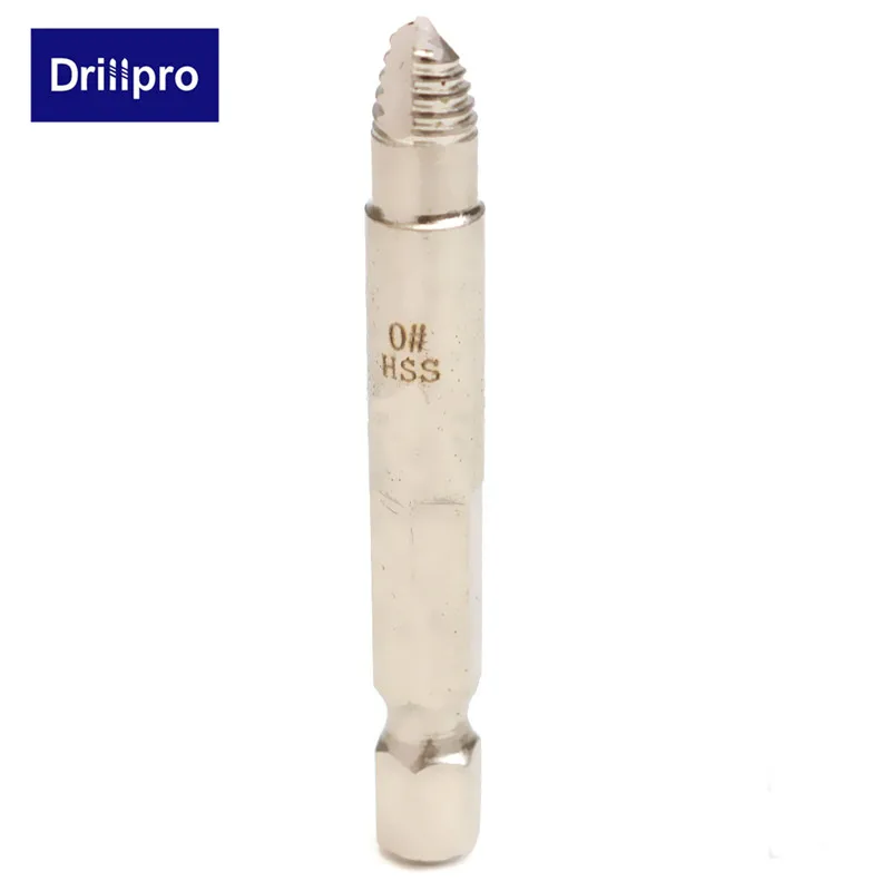 Drillpro 5 шт. шнековый экстрактор Сверла Набор инструментов 1/" шестигранный хвостовик с чехлом легко принять инструменты для деревообработки