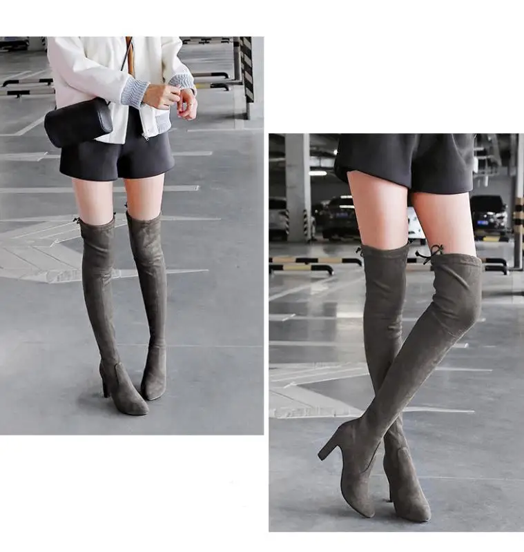 winter boots for thick legs