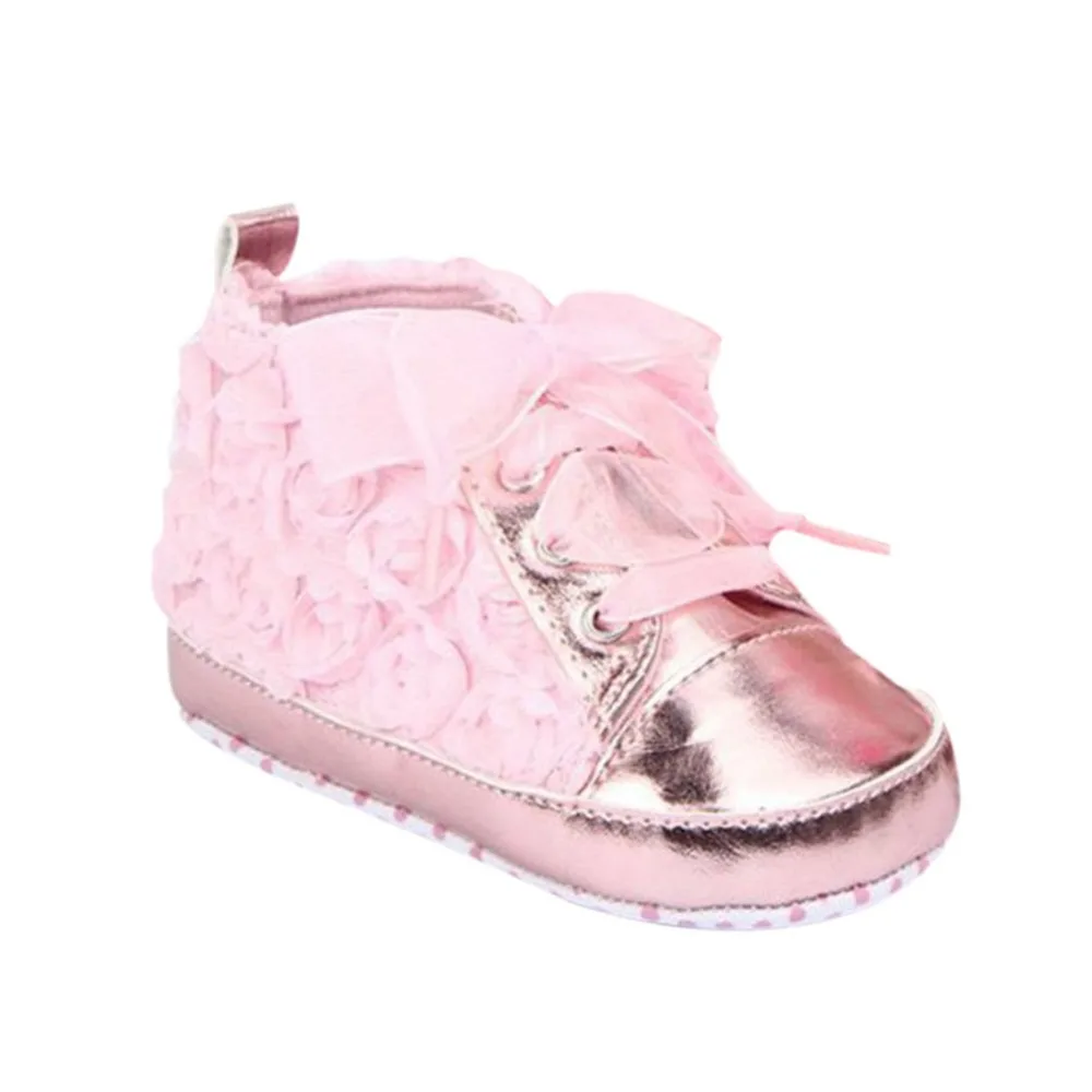 Bebé Zapatos Toddler primeros caminante Zapatos 3 colores sapato niños infantil Flor de Rose suaves Zapatos 0-12 meses Bebé Zapatos Toddler primeros caminante Zapatos 3 colores sapato niños infantil Flor de Rose suaves Zapatos 0-12 meses