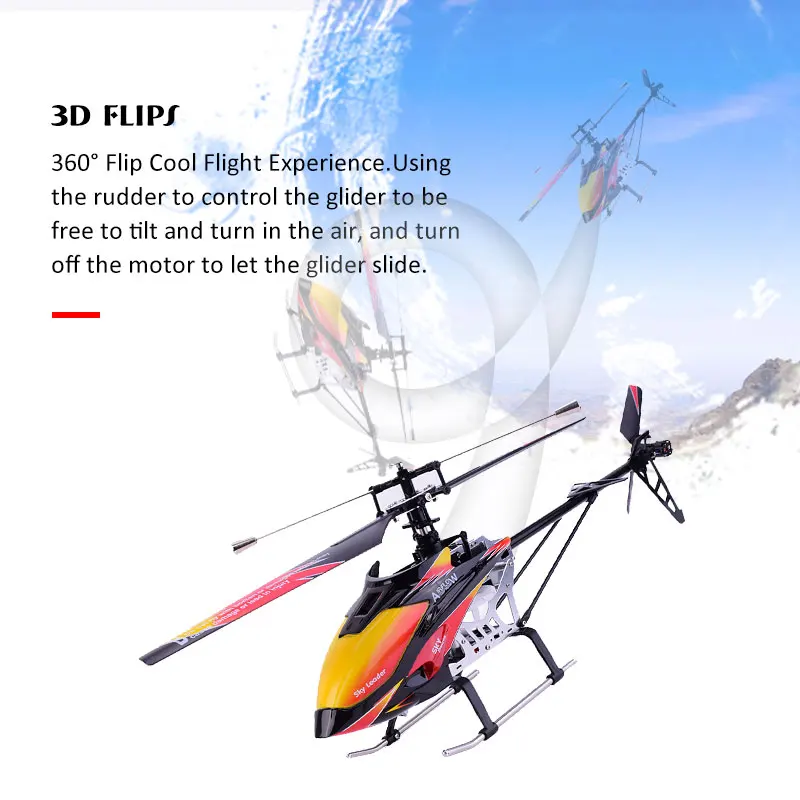 Wltoys V913 матовый 2,4G 4CH с одним лезвием RC Вертолет Самолет RTF RC самолет детская игрушка