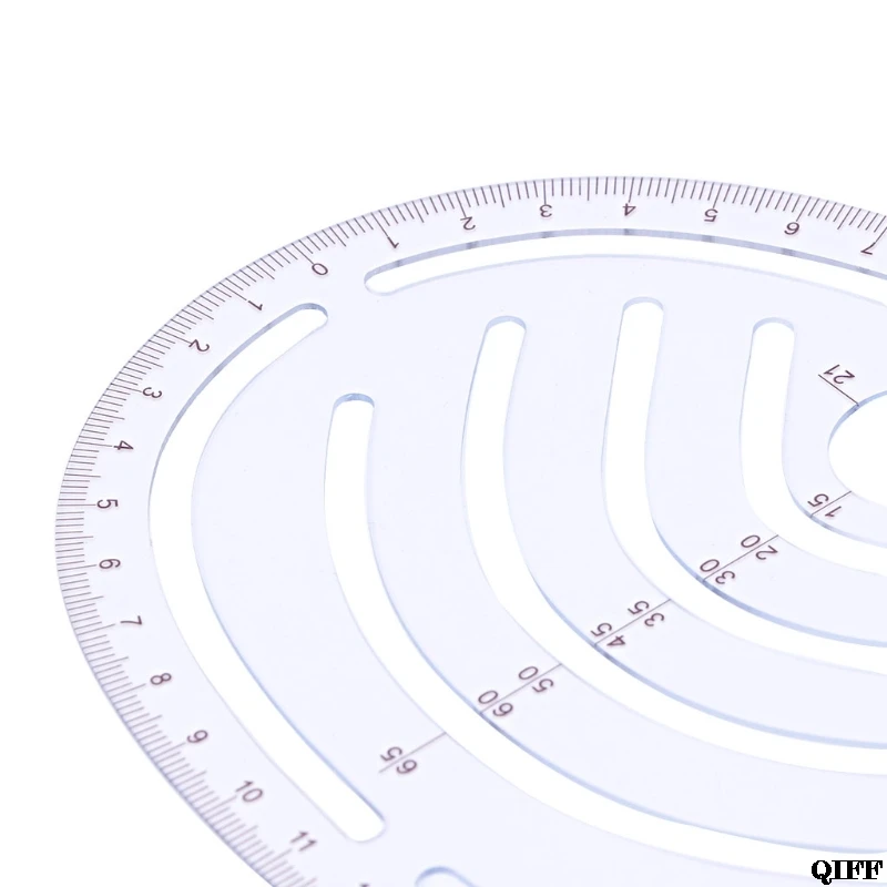 Прямая поставка и пластиковых швейных квадратных кривых линейки портной рисунок ремесло инструмент DIY поставка инструмент May27