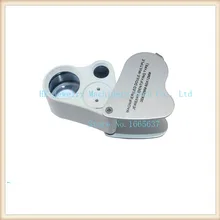 Светодиодный 30X22 мм 60X12 мм петля ювелирное увеличительное стекло объектив