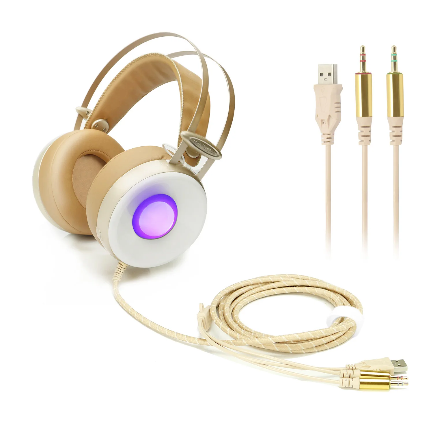 M170 Профессиональный 3.5 мм PC стерео Игры Gamer гарнитура Over-Ear Headphones объем Управление
