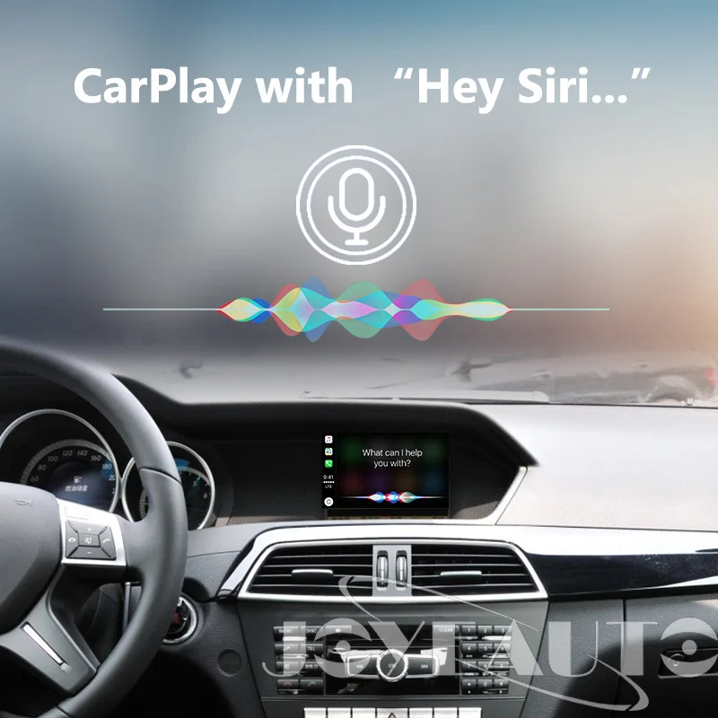 Joyeauto wi fi беспроводной Apple Carplay для Mercedes NTG4.5 4 7 C CLA CLS Class W204 2013 2015 обновление Android авто