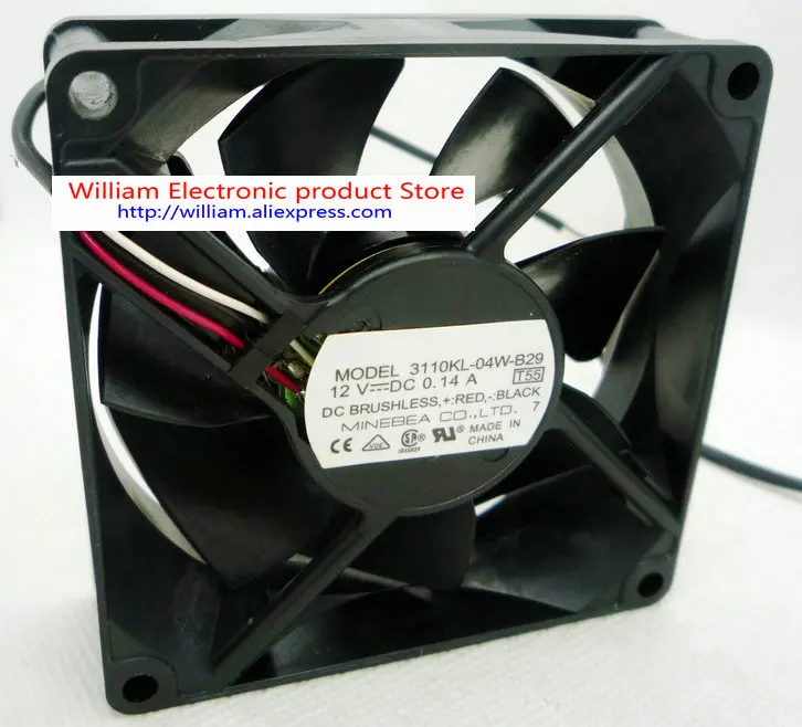 Новый оригинальный NMB 80*80*25 мм 12 В 0.14a 3110kl 04w b29 тахометр сигнальный охлаждающий