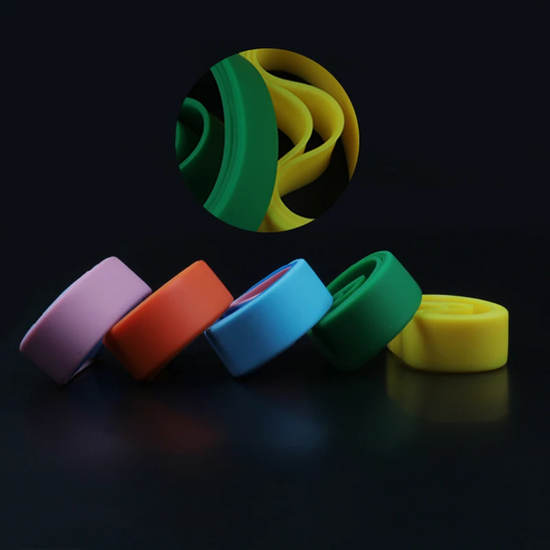 1 Piece Wide Size Personalized Silicone Wristbands Custom Rubber silicone bands for events