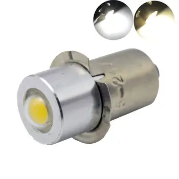

1pc Torchlight Bulb lamp CAR 3v 4.5v 5v 6v 12V 3-18V 5-24v 1Watt P13.5S Super Bright Led Bulb 3000K 6000K White