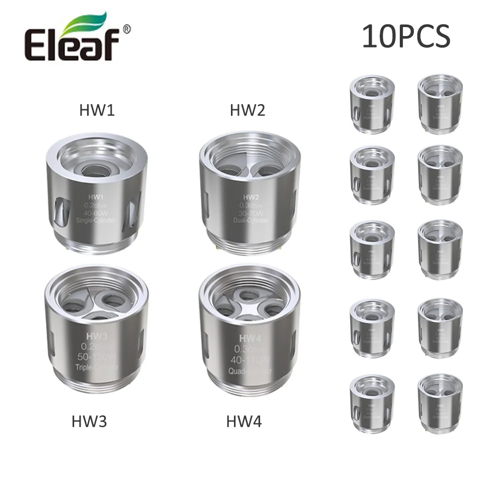 10 шт. оригинальные катушки Eleaf HW 0.2ohm 0.3ohm 0.25ohm HW1 HW2 HW3 HW4 для Ikonn 220 Kit ELLO Mini или ELLO Mini XL Атомайзер