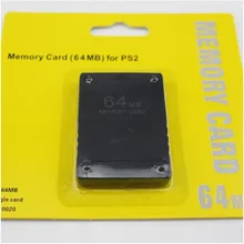Высокое качество полной производственной мощности стабильная(с IC) карточная игра для PS2 64 Мб карта памяти для playstation2
