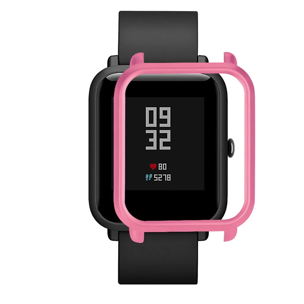 Чехол для Xiaomi Huami Amazfit Bip Youth Watch smartwatch с защитой экрана - Цвет: 8