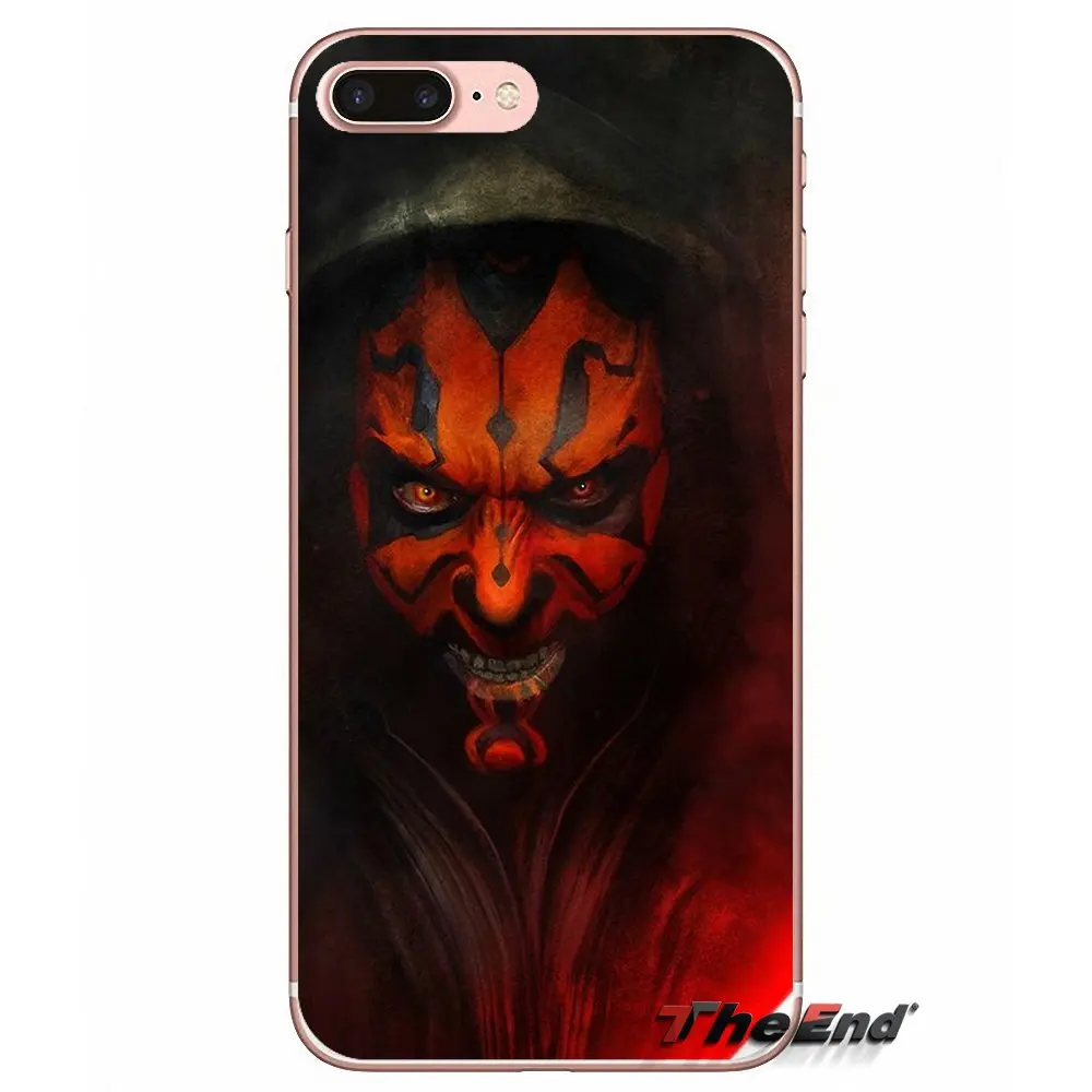 Для Xiaomi Mi6 Mi 6 A1 Max Mix 2 5X 6X Redmi Note 5 5A 4X 4A A4 4 3 Plus Pro sith star wars darth maul темные боковые мягкие