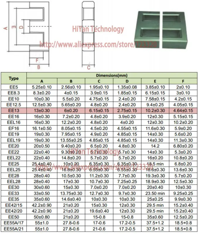 20 компл./лот EE13 PC40 ферритовый магнитный сердечник и 5 Pins+ 5 Pins верхний вход Пластик бобины по индивидуальному заказу Напряжение трансформатор