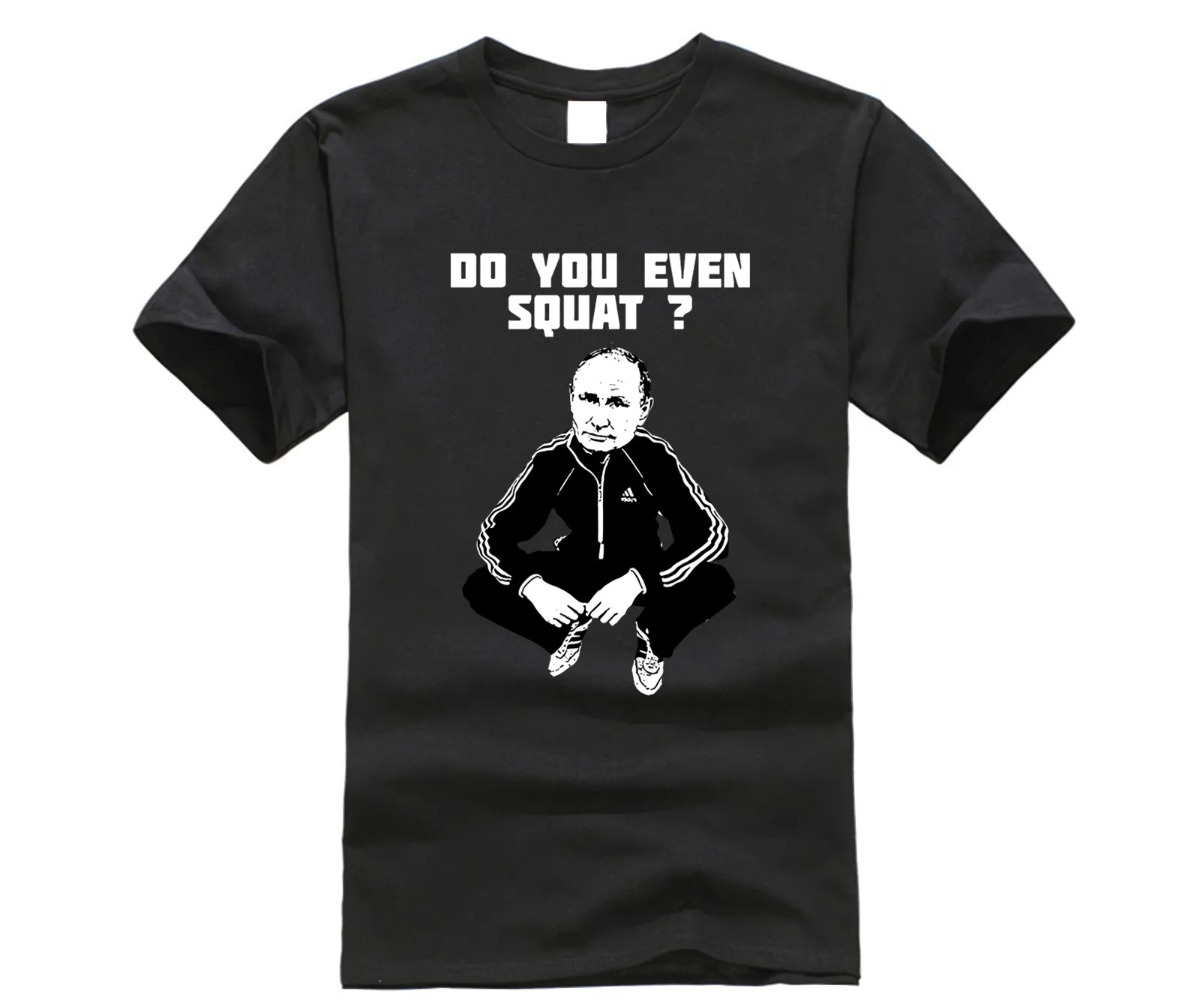 

Men's Vladimir Putin Gopnik Do You Even Squat t shirt Character 100% cotton Euro Size S-3xl Pictures Fitness Breathable shirt