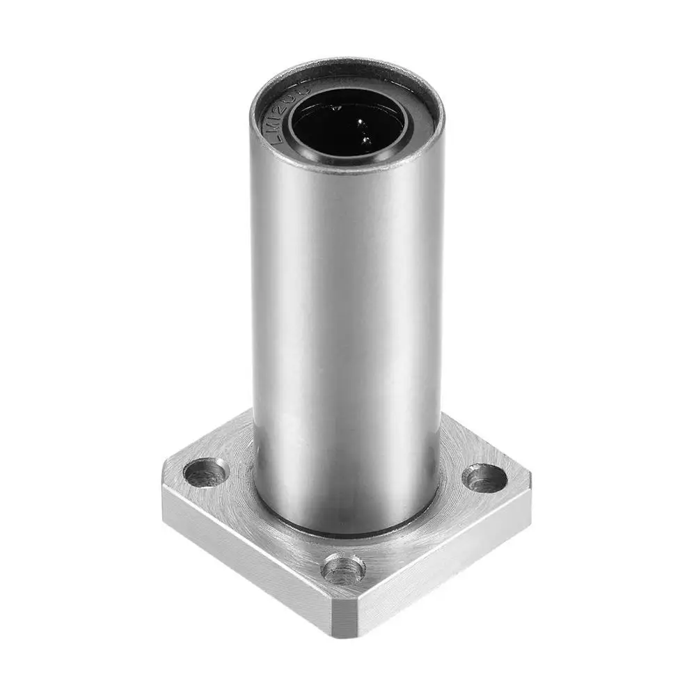 3D Printers Parts LMK12LUU Long Flange Linear Ball Bearings Part Longer 12*21*57mm Extrusion Accessories Extended Bush Aluminium |