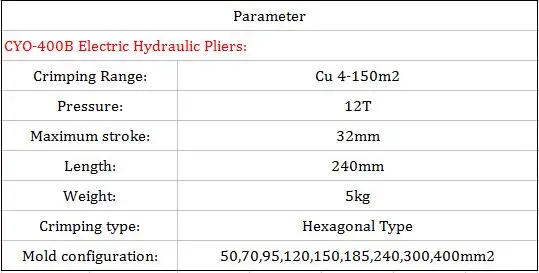 Гидравлический Plierss CYO-400B+ CP-700-2A Электрический насос сплит-типа Электрический насос и электромагнитный клапан быстро Электрический гидравлический инструмент