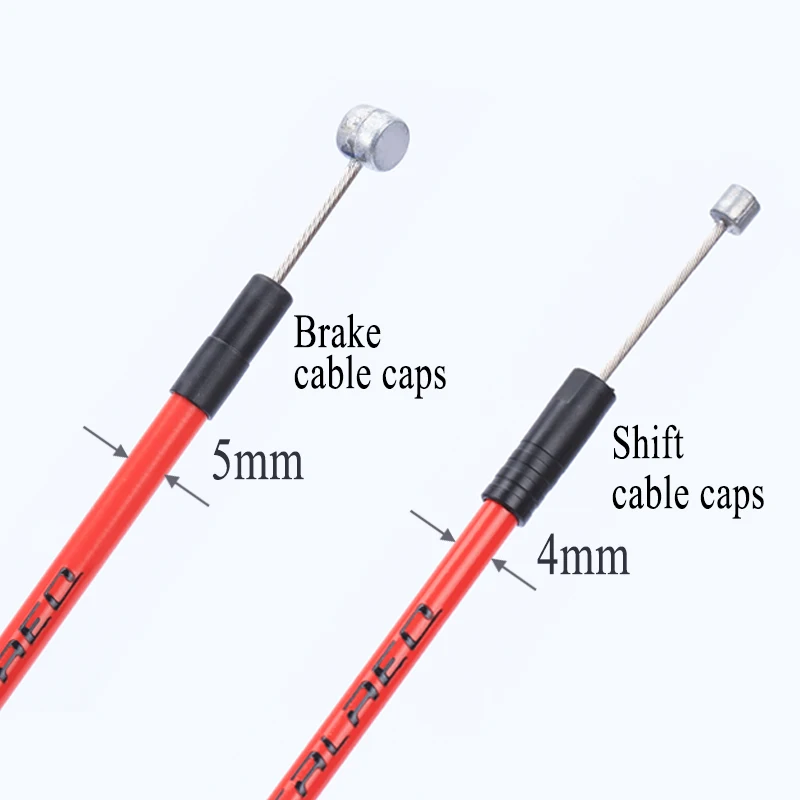 100pcs Plastic MTB Bike Brake Cable Cap 