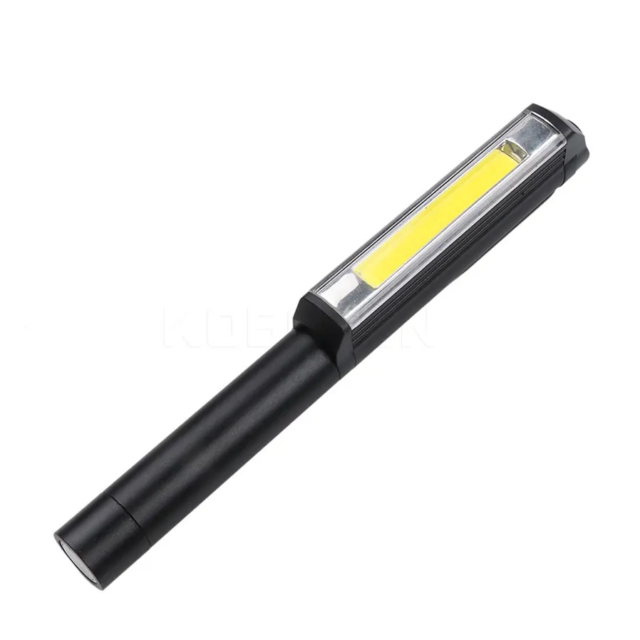 

LED Flashlight Magnetic Pen Clip Mini Inspection Lamp 3 Mode Portable COB LED Light Hand Torch SOS Red Light 3W Work Lights