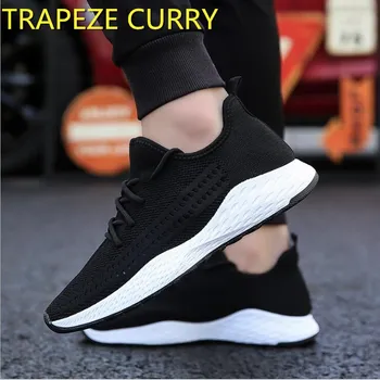 

New listing hot sale summer Flying line ventilation men running sneakers K13