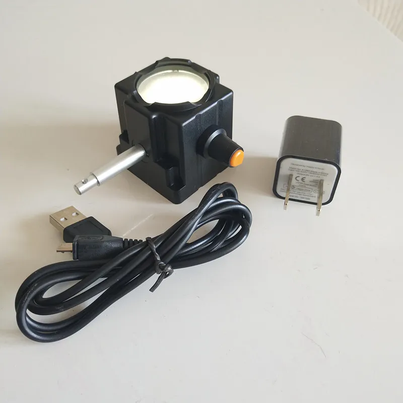 Цифровой USB Белый перезаряжаемый светодиодный светильник ing нижний светильник источник лампы Биологический микроскоп регулируемые лампы для микроскопа
