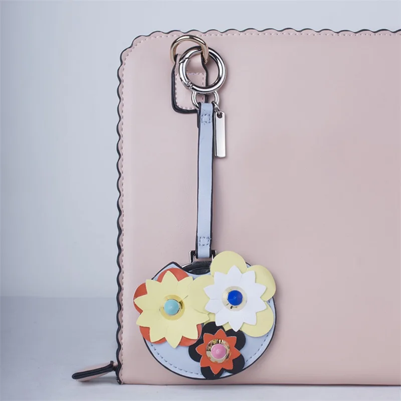 flower parts luggage tag