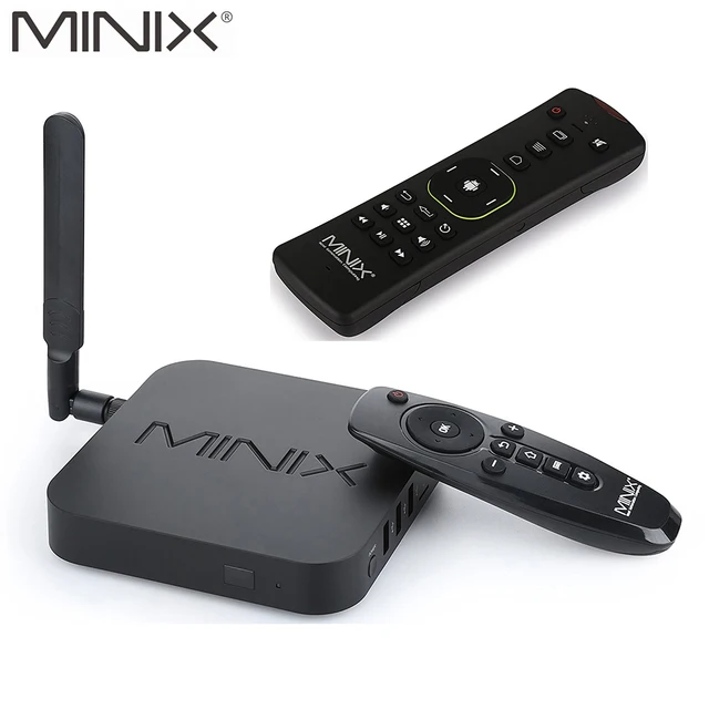 MINIX NEO U9 H + MINIX NEO A2 Smart TV Box 64 bit octa core urządzenie Media Hub z systemem Android 2GB/16GB/4K/HDR sześć osi żyroskopu zdalnego Air Mouse