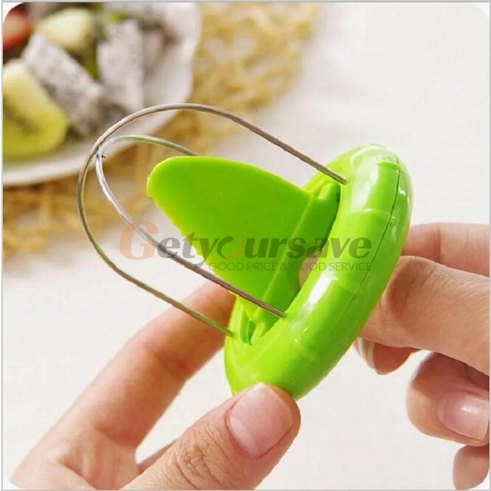 Мини нож для фруктов очистка от кожицы кухонные принадлежности для резки инструменты для Pitaya зеленый киви - Цвет: Green