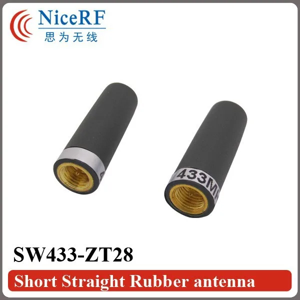 SW433-ZT28-Short Straight Rubber antenna-2