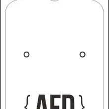 Пользовательские Вечерние бирки для украшения, вендинга карты и модная упаковочная карта