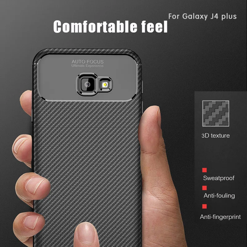 

Slim Silicone Soft TPU Case for Samsung Galaxy J4 Plus J415F shockproof Case for Samsung J4 Plus 2018 J415 Phone Back Cover Capa
