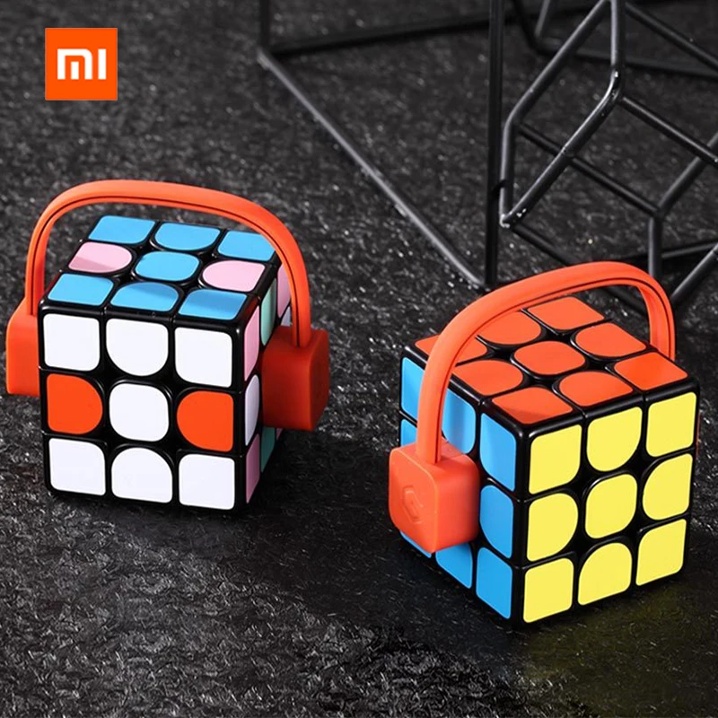 

2019Xiaomi Giiker Super Rubik Cube Learn With Fun Bluetooth Connection Sync Puzzle Toys Cube Development Toy