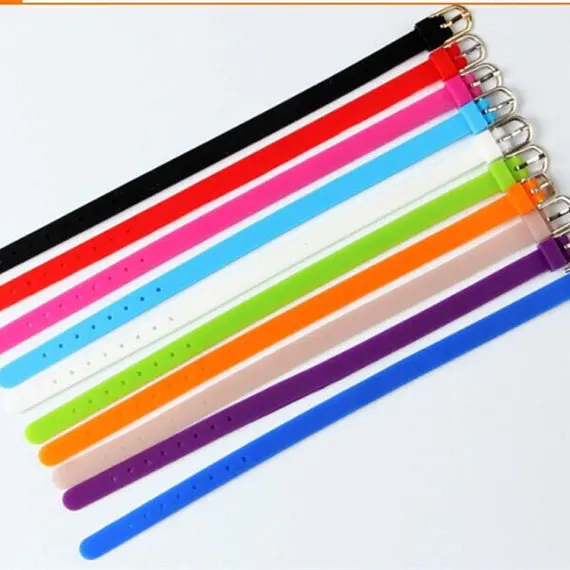 Free Shipping 50pcs 10mm Adjule Blank Silicone Strap Wristband Free Shipping 50pcs 10mm Adjule Blank Silicone Strap Wristband Bracelets Diy Accessory Fit Slide Letter Charms In Jewelry Findings Components