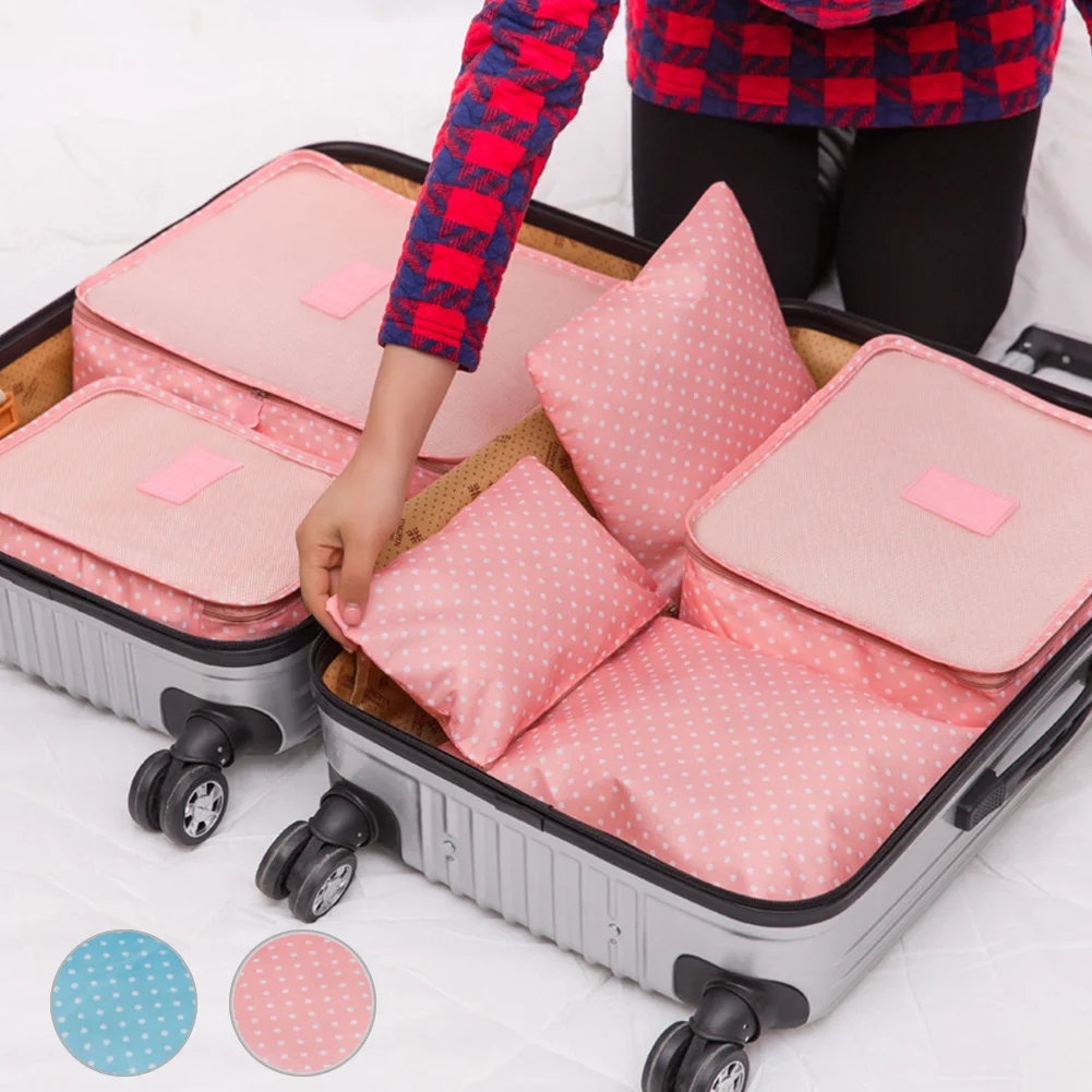 6pcs/set New 2016 Storage Bags Brand Travelling Suitcase Storage Bags ...