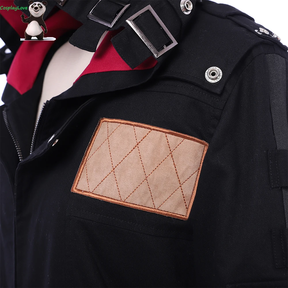  CosplayLove Game PUBG PLAYERUNKNOWNS BATTLEGROUNDS Kerchief Jacket Cosplay Costume Black Custom Mad