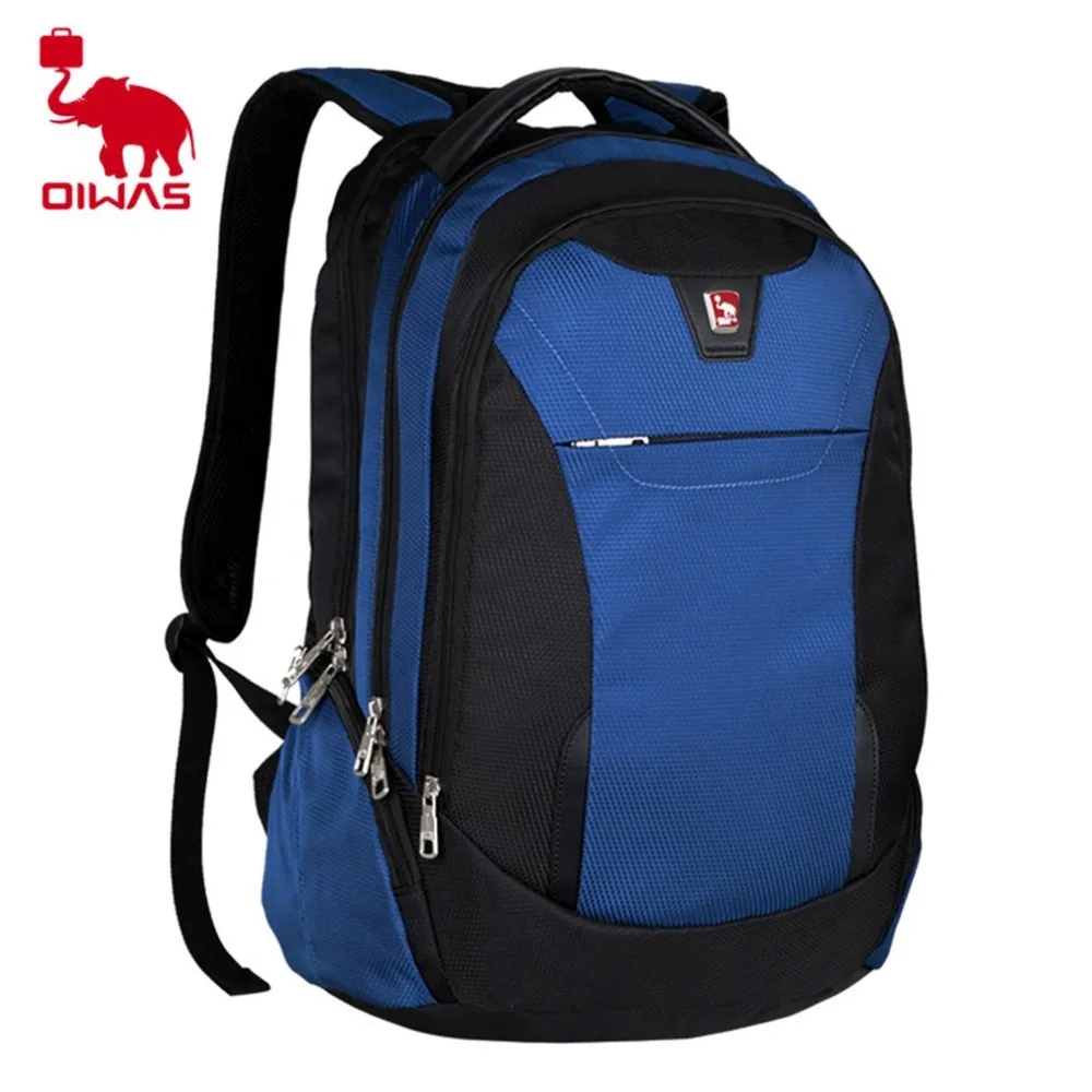 

Oiwas Large Capacity Multifunctional Men Women Backpack Waterproof 15 Inch Notebook Laptop Shoulder Bag