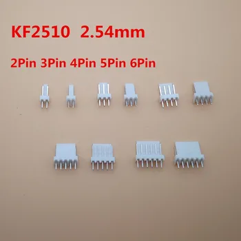 

50Pcs KF2510 2/3/4/5/6/7/8/9/10 Pin 2.54mm Pitch Male Pin Header Connector Strip Pin Connectors