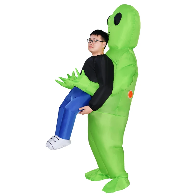 Adult Unisex Alien Inflatable Monster Costume Halloween Party Costume ...