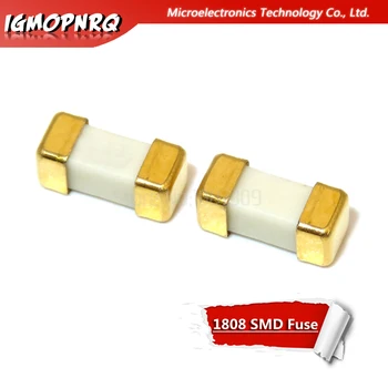 

10PCS Gold foot 1808 125V 0451 SMD Fast blow Fuse 1A 2A 3A 4A 5A 6.3A 7A 8A 10A 0451 ultra-rapid fuses