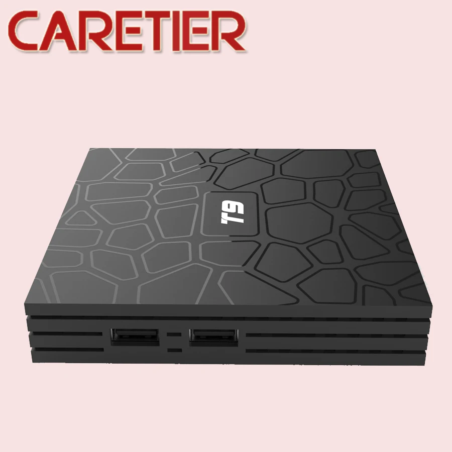 ТВ приставка T9 RK3328 4 ГБ 64 Android 8 1 четырехъядерный процессор ГБ/32 USB 3 0 Smart 4K