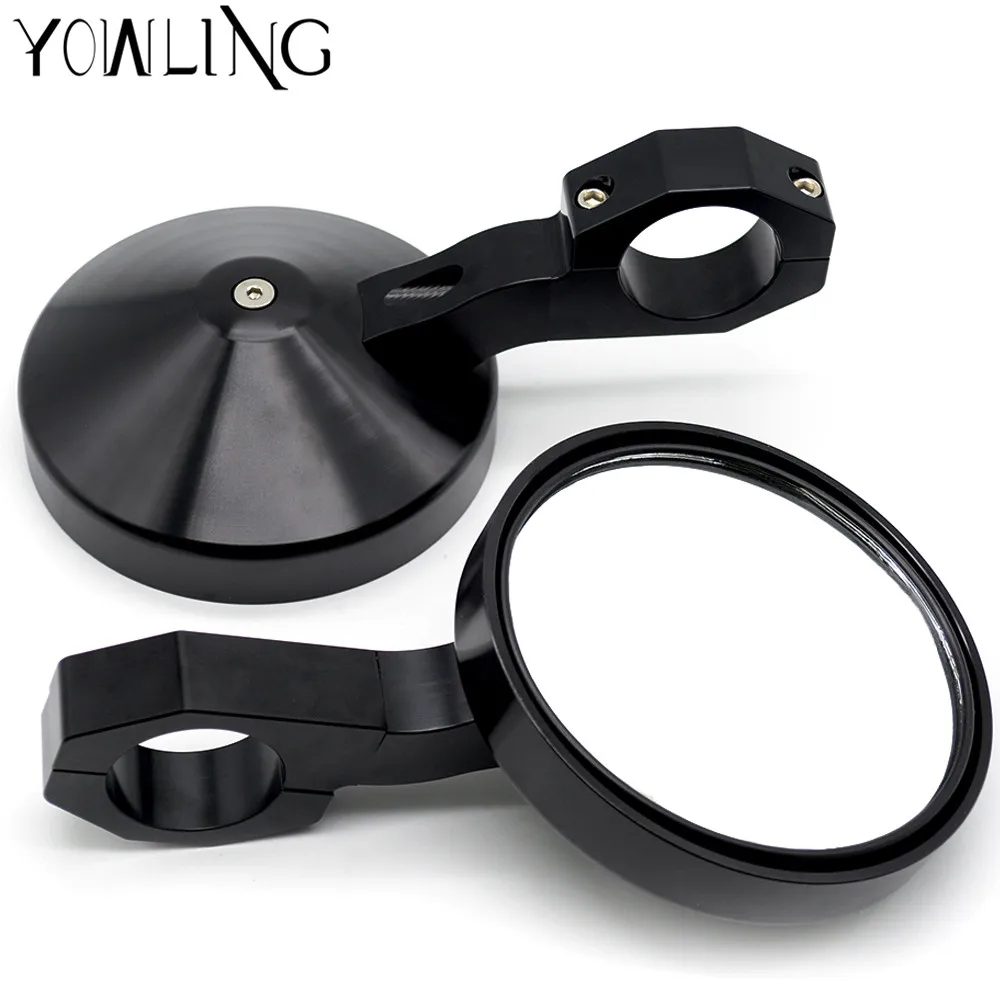 YOWLING Adjustable 2" Universal Clear Car Rear View Mirror Wide Angle