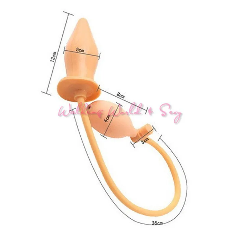 2 Colors Inflatable Dildo Anal Plug Massager Inflatable Butt Plug Expandable Anal Dilator Anal Sex Toy For Femal Sex Products (5)