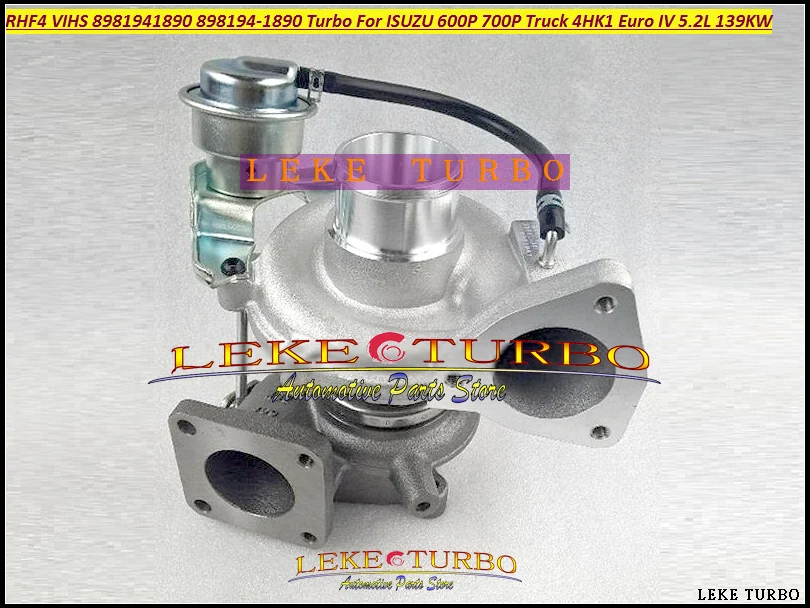 RHF4 VIHS 8981941890 turbine 898194-1890 Turbo Turbocharger For ISUZU 600P 700P Truck 4HK1 Euro IV 5.2L 139KW (1)