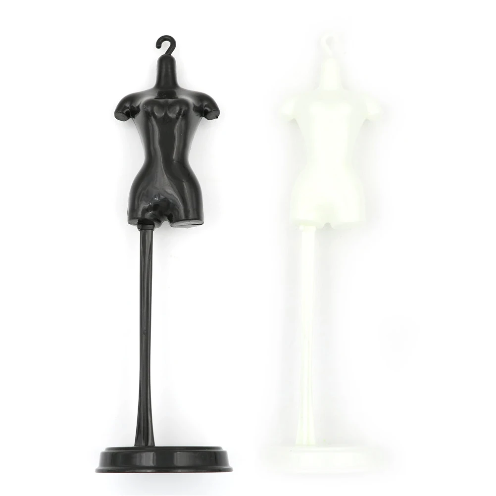 1PCS Display Holder Dress Clothes Gown Model Stand For Doll Plastic For
