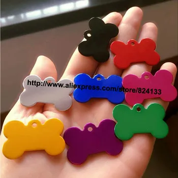 

factory-direct wholesale bone design small id tags for pets dogs cats,free dhl shipping puppy dog tags personalized engraved tag