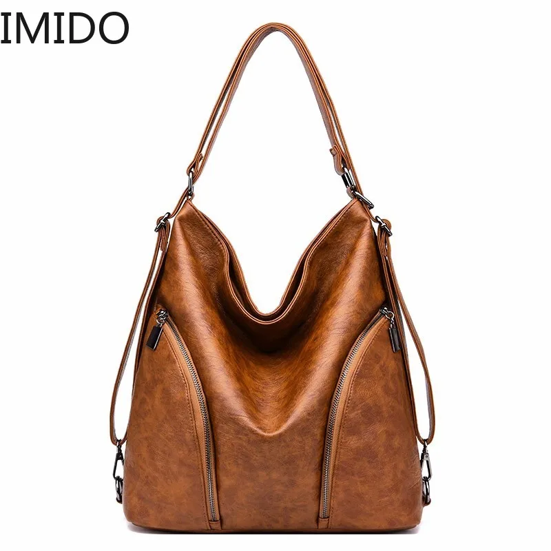 

2019 Luxury Multifunction Backpacks Women Designer Large Capacity Ladies Bagpack Sac A Dos Female Backpack Shoulder Bag Travel