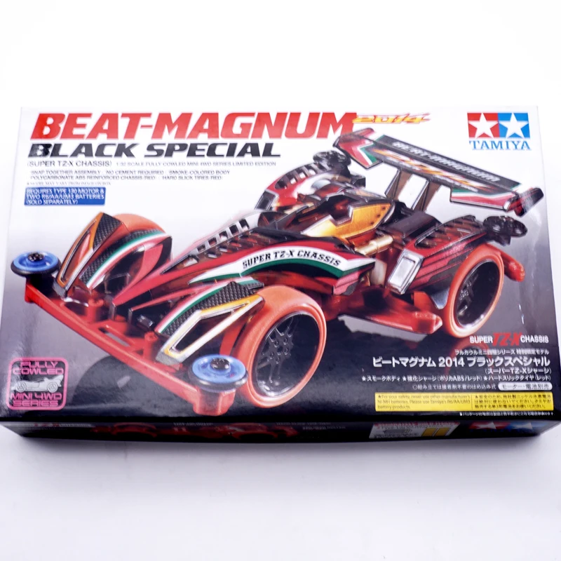 Tamiya 95047 BEAT-MAGNUM черный специальный TZ-X Шасси Мини 4WD комплект