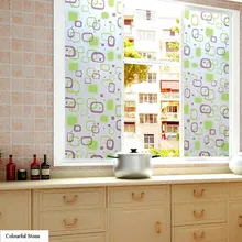 Самоклеющиеся стеклянные пленочные стикеры на стекло без прозрачного окна Стеклянная Ручка целлофановая бумага наклейки