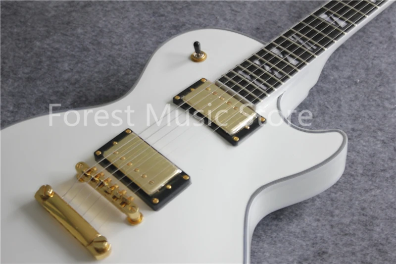 Wholesale China OEM White Glossy Finish Suneye LP Electric Guitar With Rosewood Fretboard Guitarra Neck For Sale