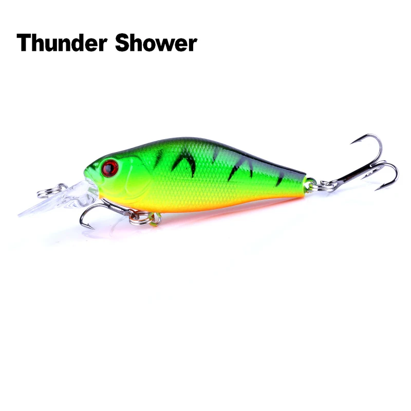 Thundershower 1 шт. 3D воблер с глазами приманка для рыбной ловли 7 см 8 3 г свимбейт рыба